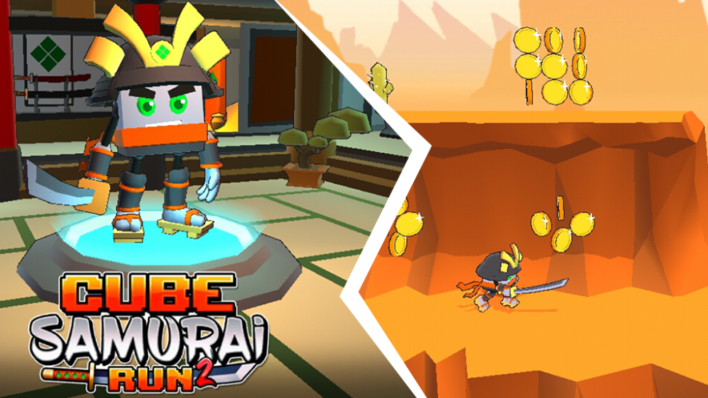 Cube Samurai: Run Squared releases on Switch today